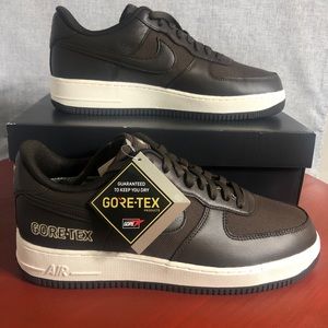 NEW Nike Air Force 1 Gore-Tex Men's Size 11 Shoes Brown Waterproof Low Sneakers
